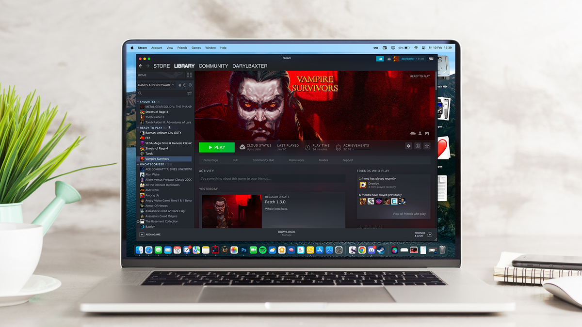 How to download Steam games on Mac