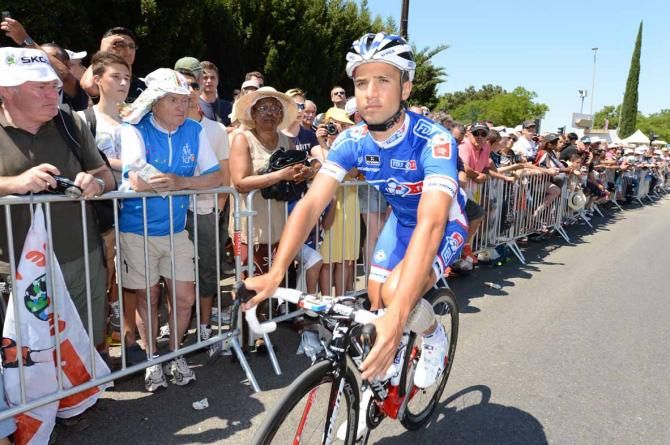 Nacer Bouhanni (FDJ) was suffering from illness and abandoned the Tour de France on stage 6.