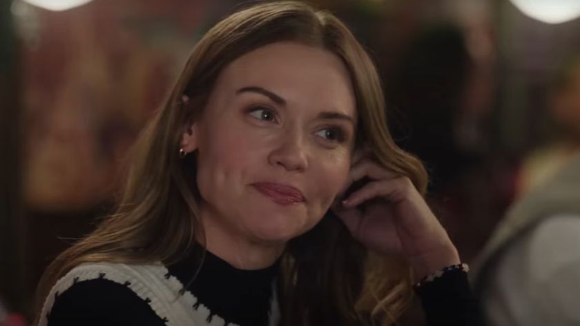 Holland Roden is shown in the trailer for Holiday Touchdown: A Bills Love Story.