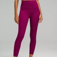 Base Pace High-Rise 25" Running Tights in Magenta: was £88