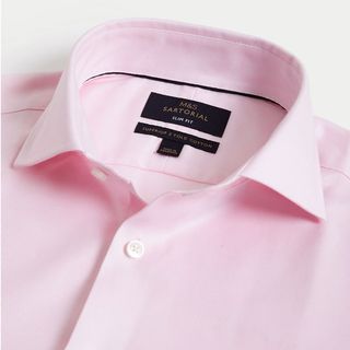 M&S pink shirt