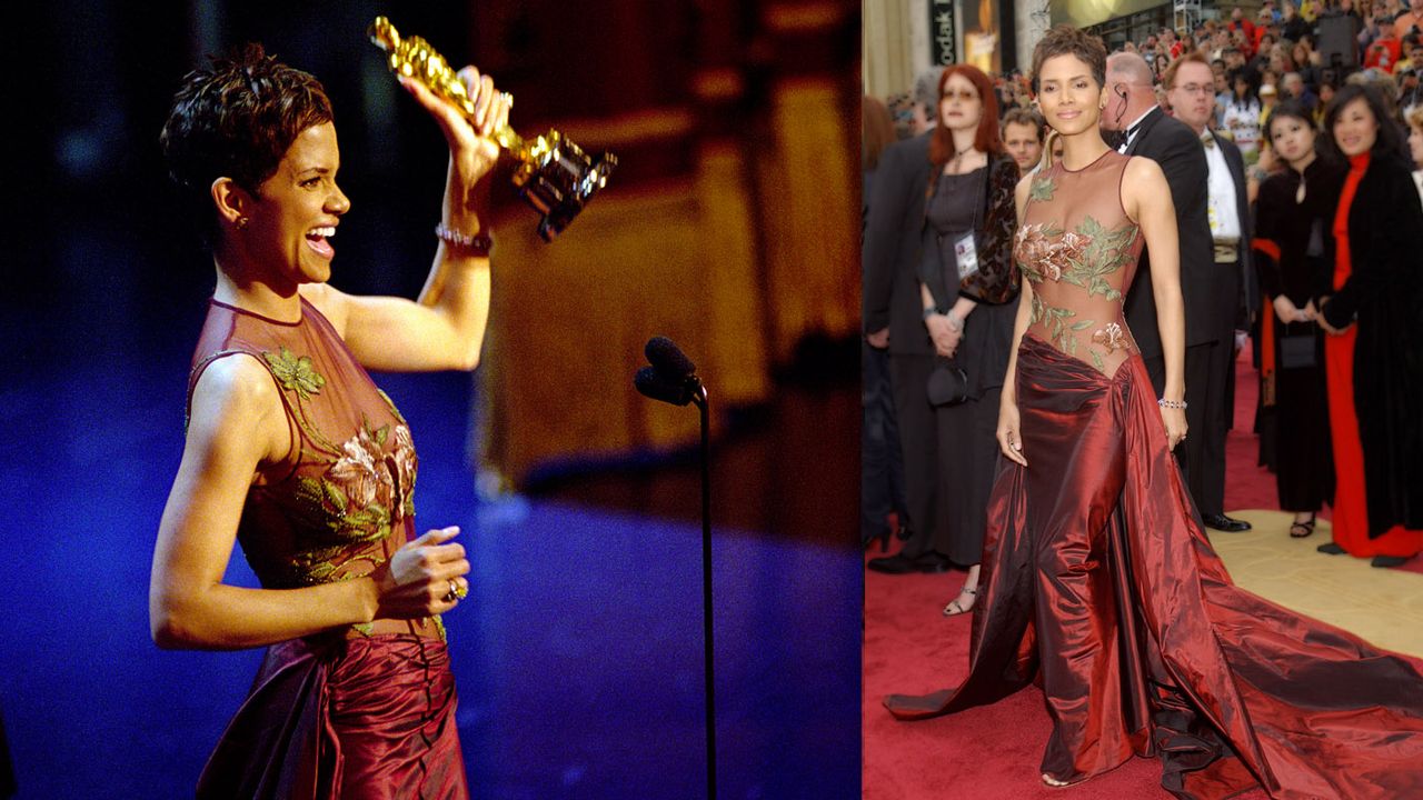 Halle Berry at the 2002 Oscars