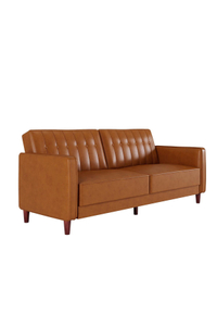 Sand &amp; Stable Seylow 81.5'' Faux Leather Convertible Sofa $910