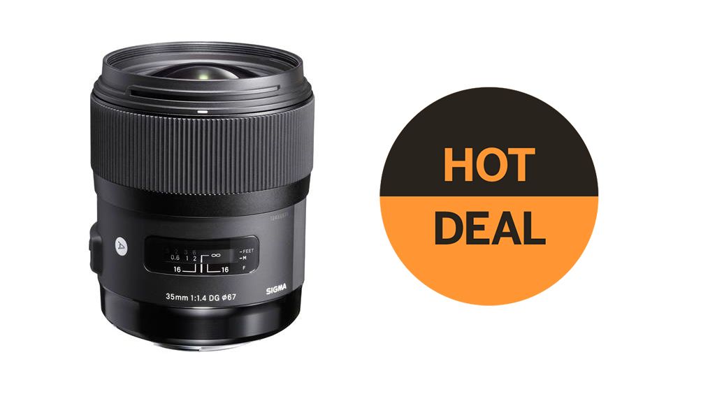 Save $200 on the Sigma 35mm f/1.4 DG HSM Art lens for Canon cameras