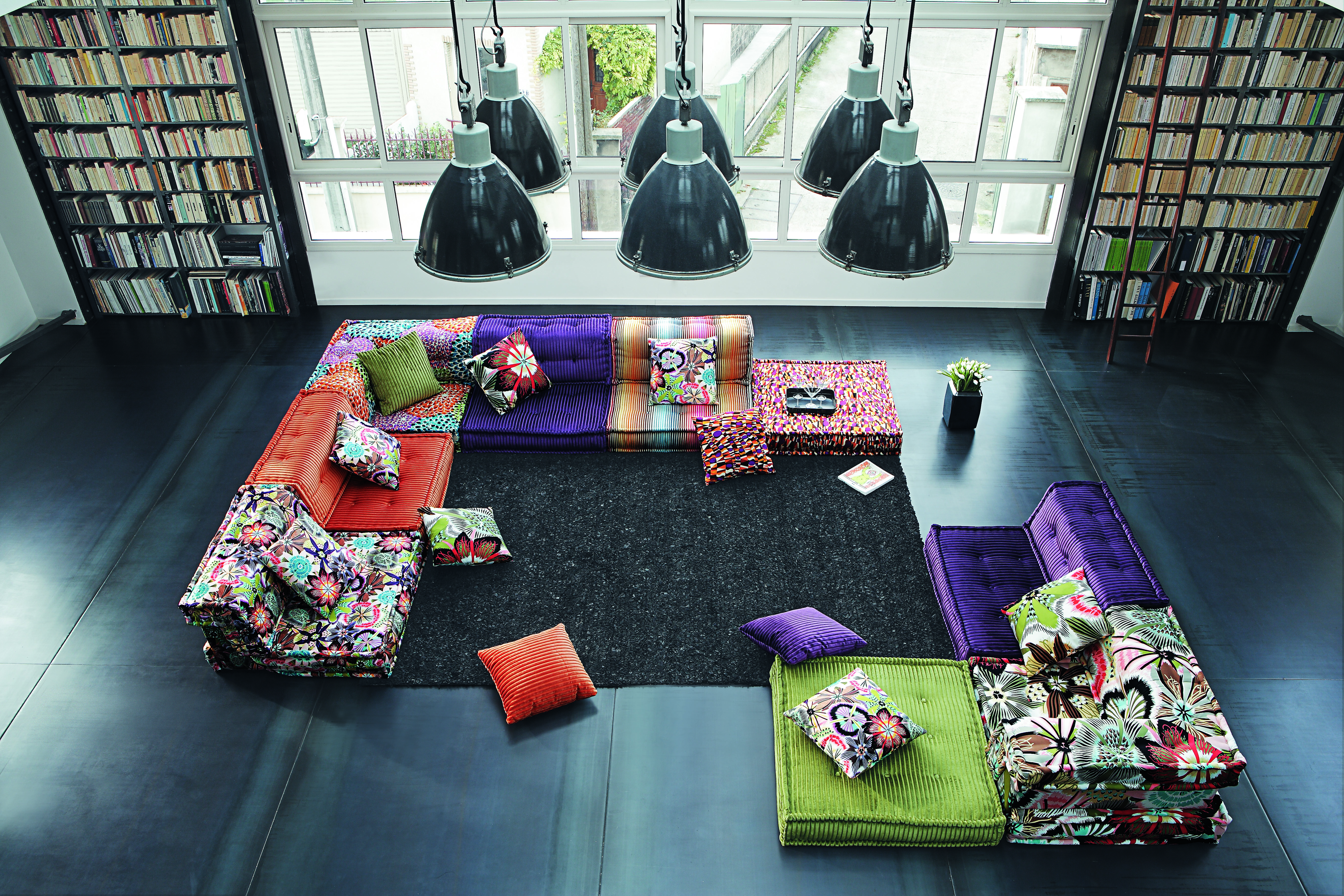 Mah Jong Sofa by Roche Bobois