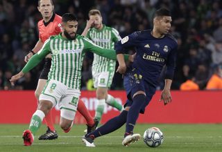 Nabil Fekir, left, was in fine form against Real Madrid