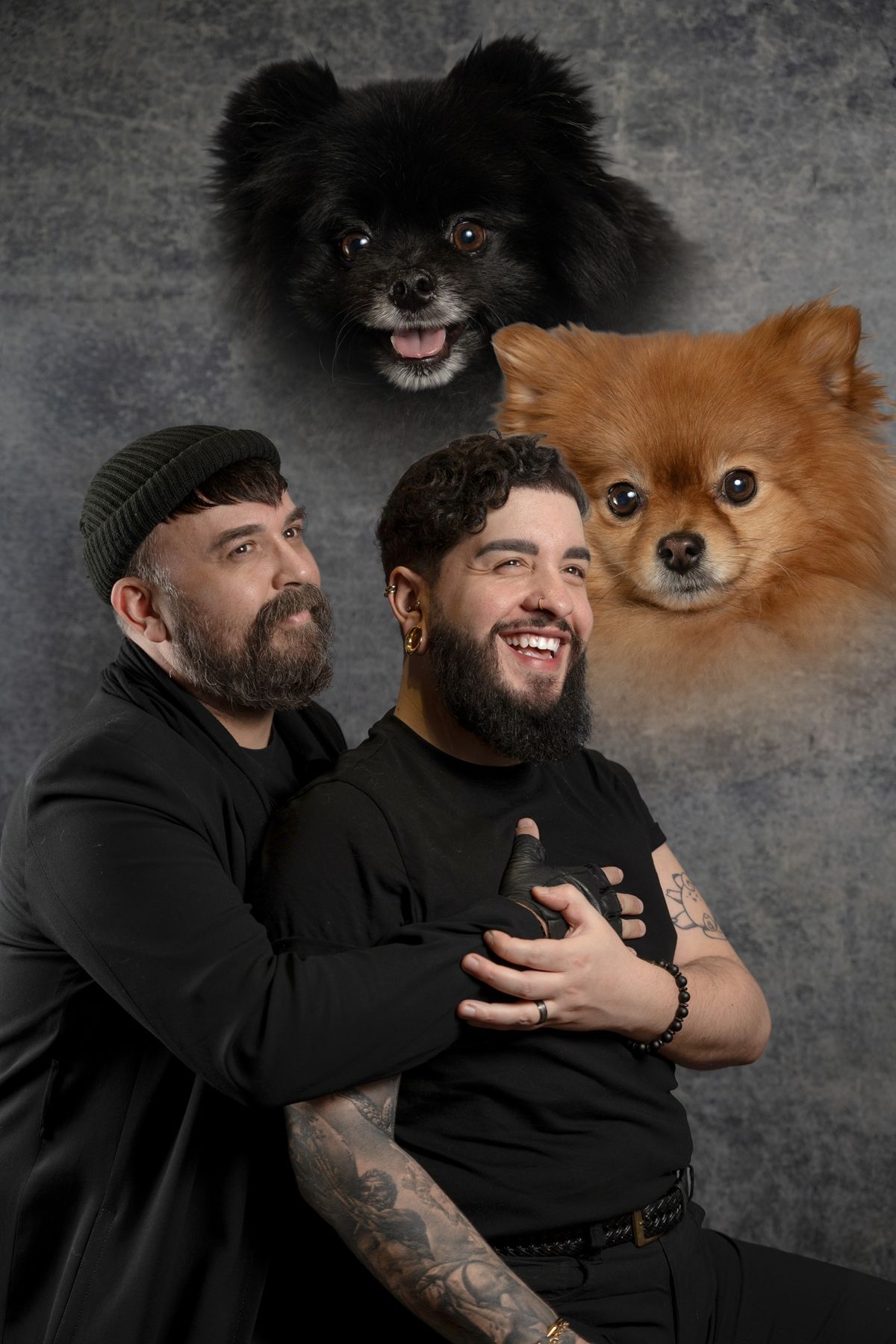 A M4LL PH0T0 80s style portrait