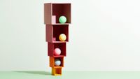Boxes stacked on top of one another