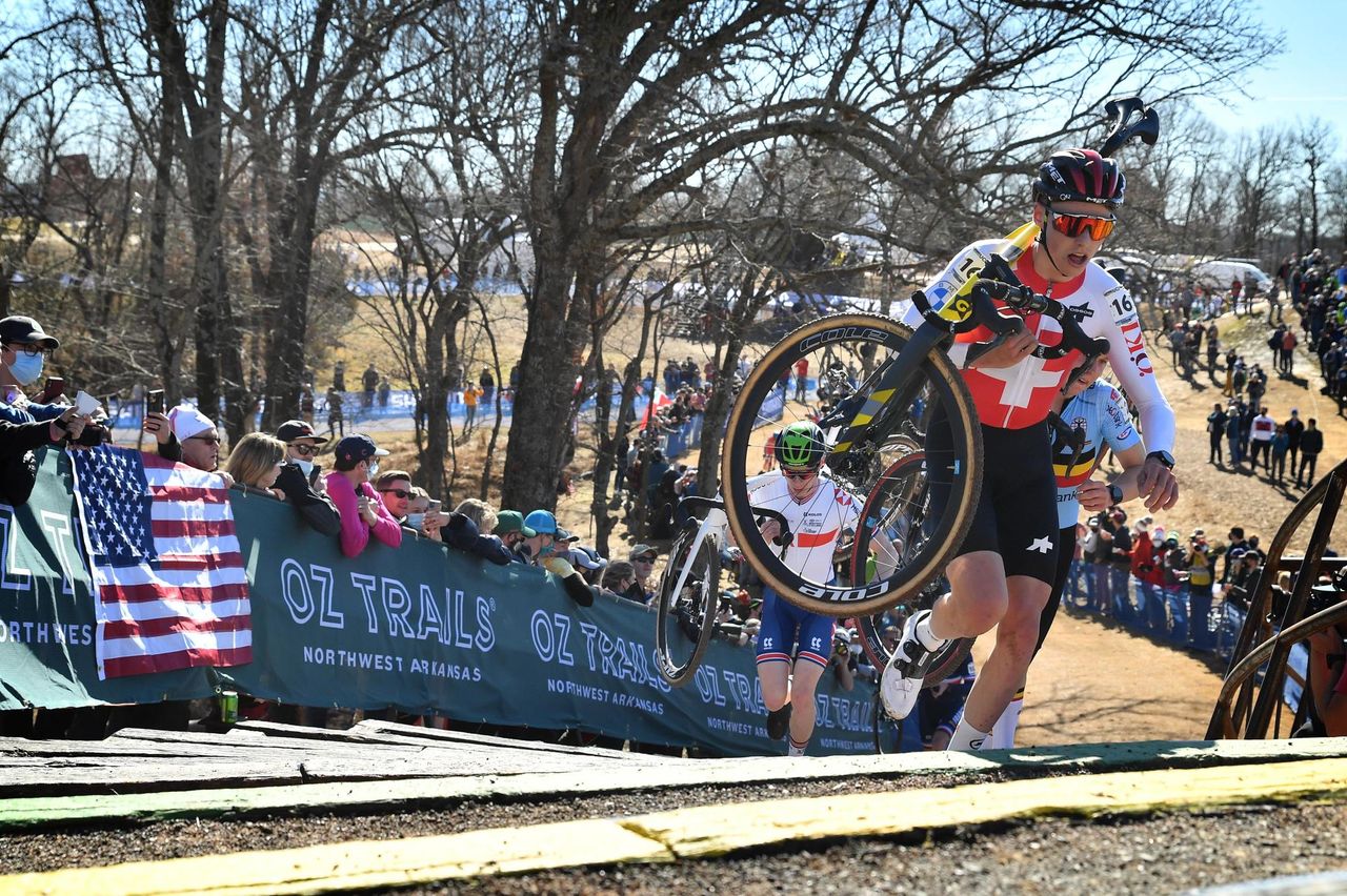UCI Cyclocross world championships Fayetteville 2022 USA Men Junior 30012022 Jan Christen SUI photo Alex WhiteheadSW PixCVSprintCyclingAgency2022