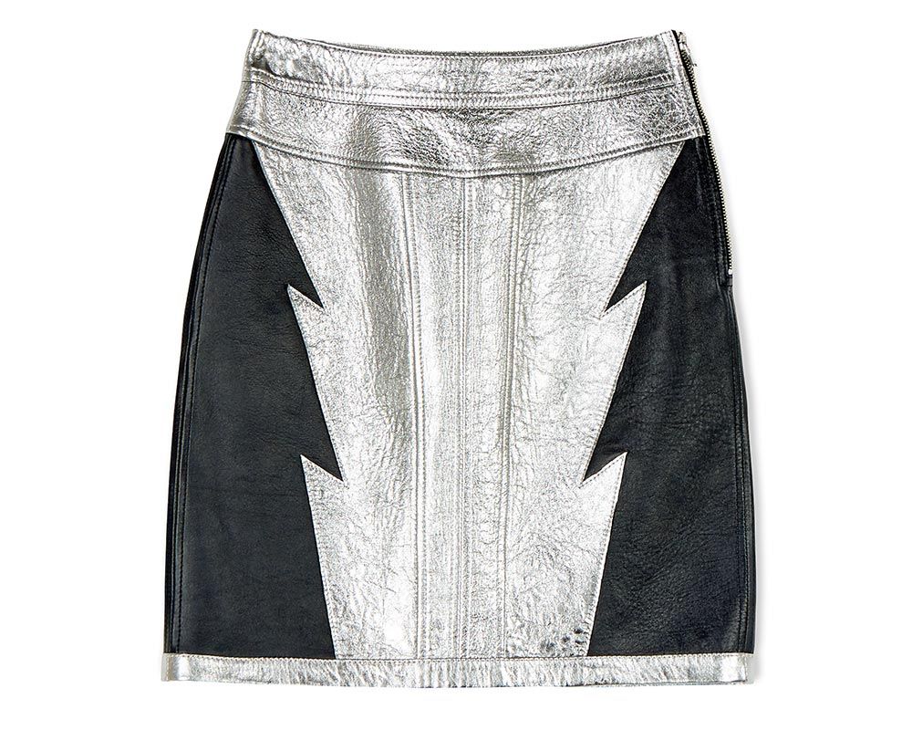 Diesel Leather Skirt