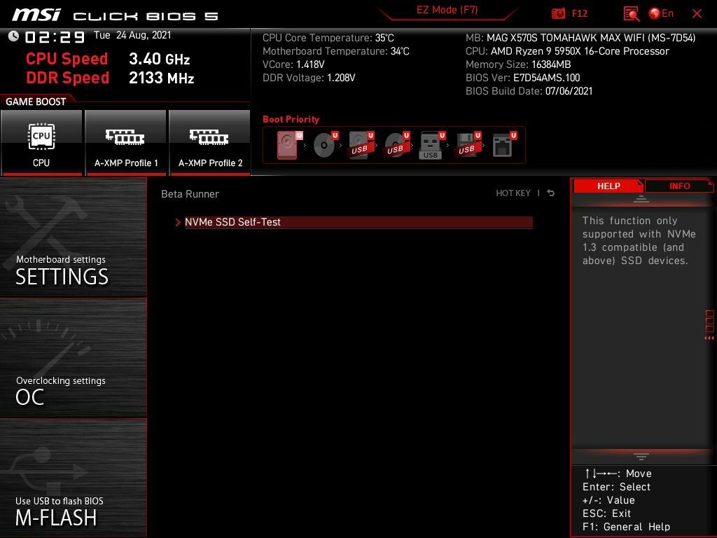 MSI MAG X570S Tomahawk Max WIFI