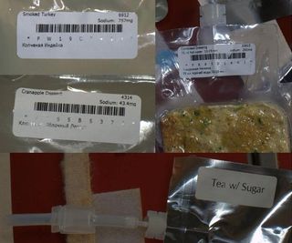 a series of images showing freeze-dried foods in plastic