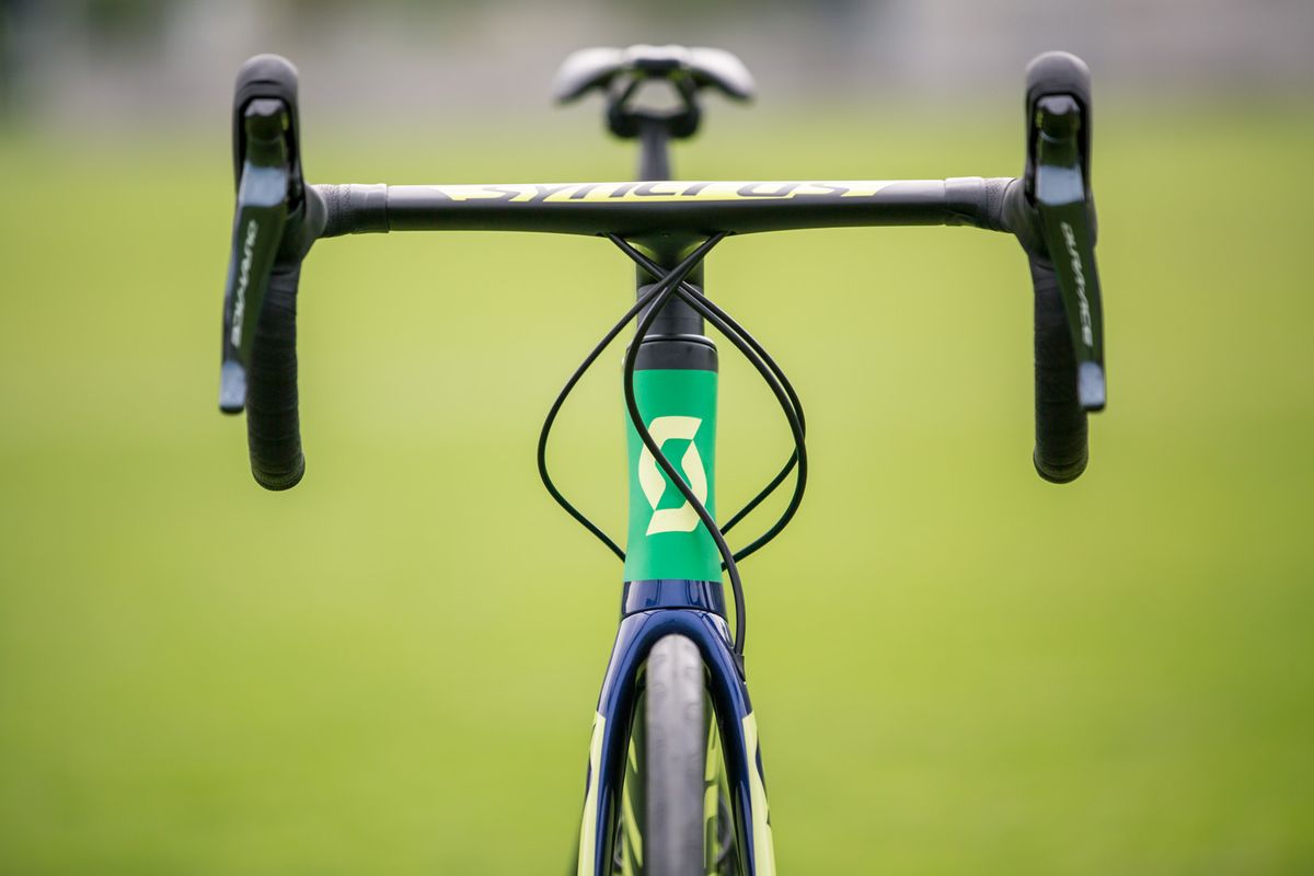 A front look at the bike