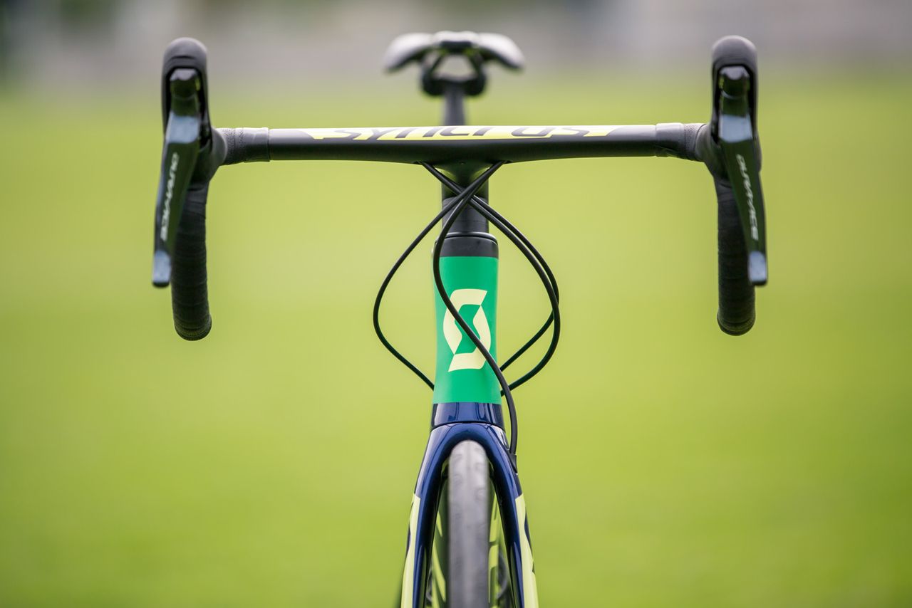 A front look at the bike