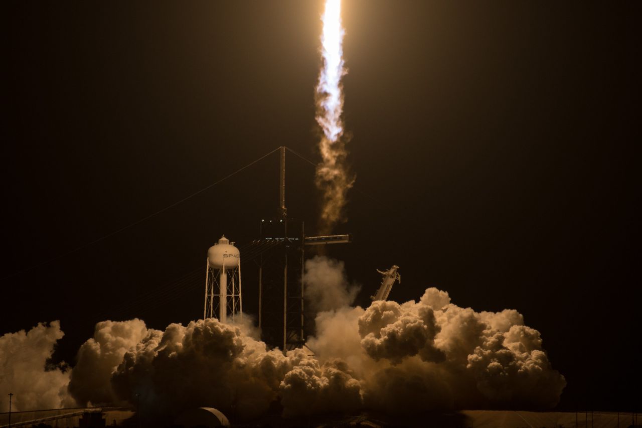 Crew-2 successfully launches.