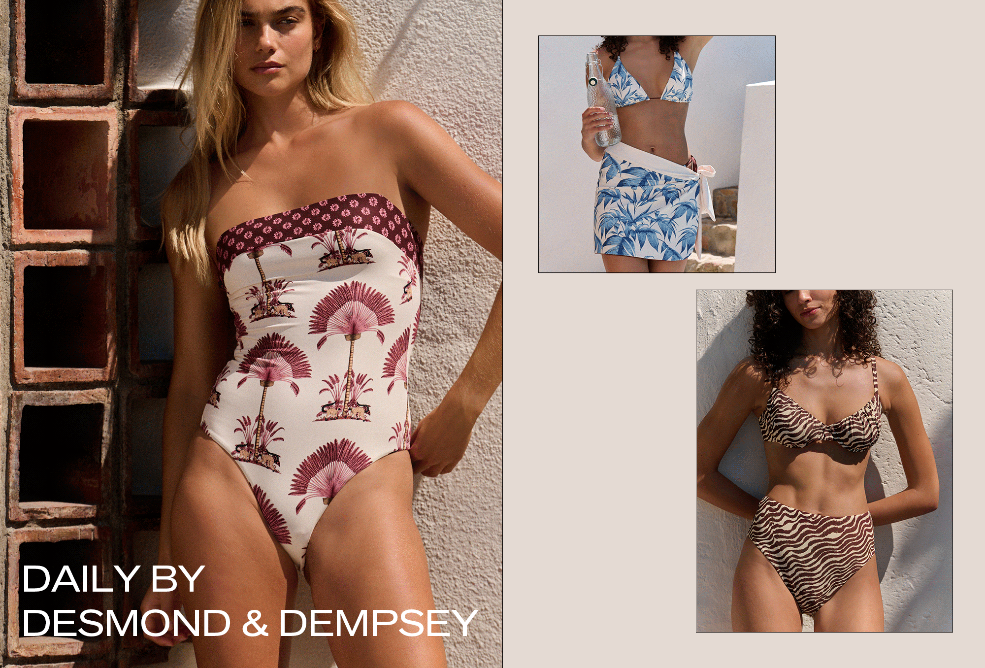 Daily by Desmond & Dempsey at Next swimwear