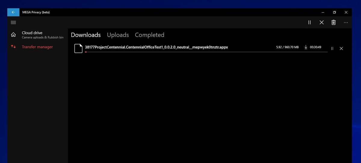 Mega Privacy UWP