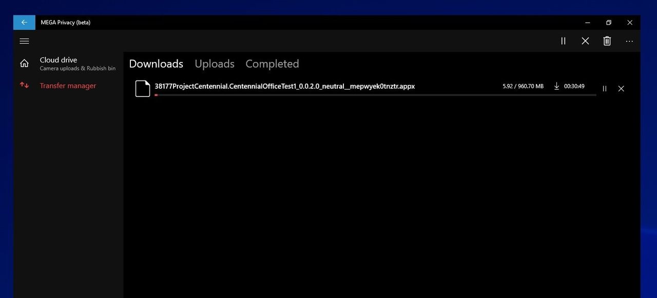 Mega Privacy UWP