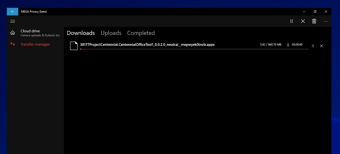 Mega Privacy UWP