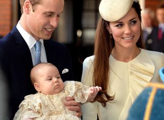 Prince William, kate Middleton and Prince George