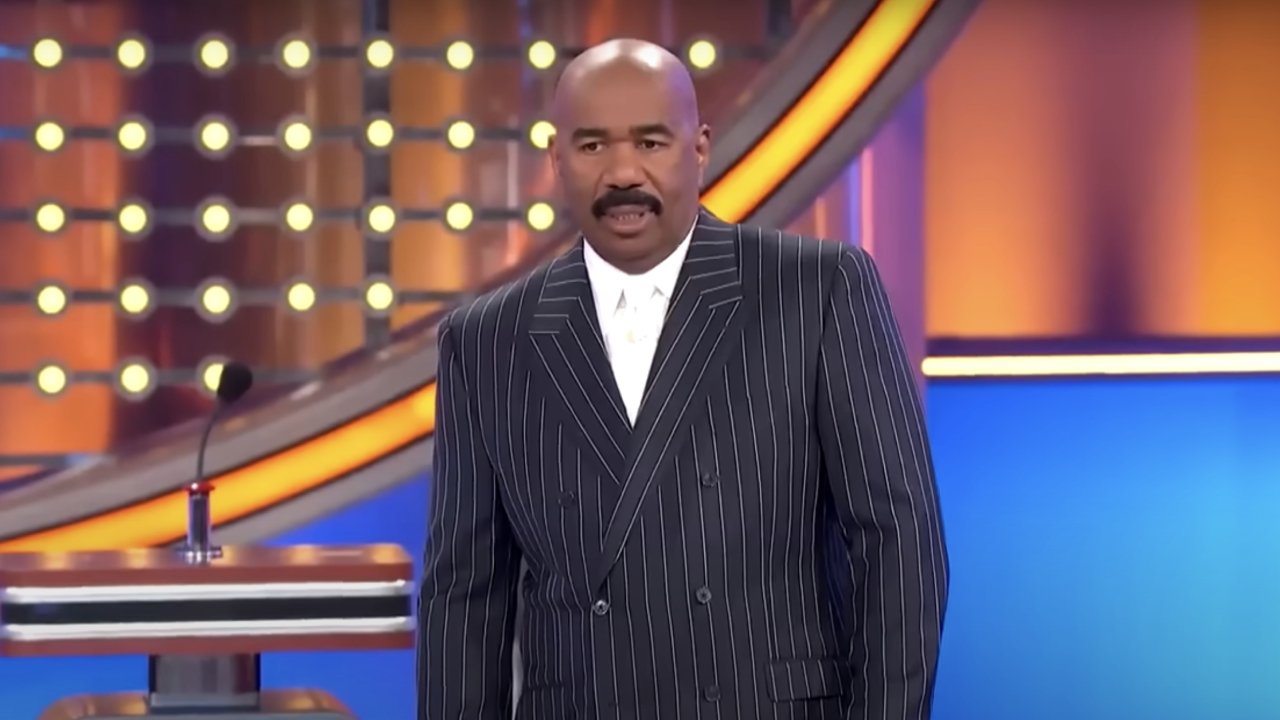 Steve Harvey on Family Feud