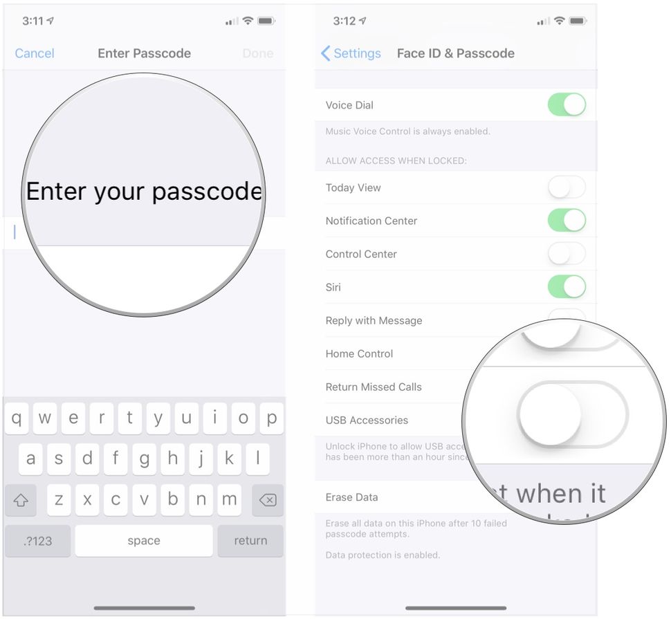How To Use Usb Restricted Mode On Your Iphone Or Ipad Imore How To Use Usb Restricted Mode On Your Iphone Or Ipad Imore