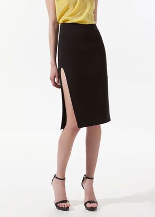 Zara split pencil skirt, £49.99