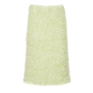 Dries Van Noten, Rock Midi Samba Shaggy Wool-Mohair