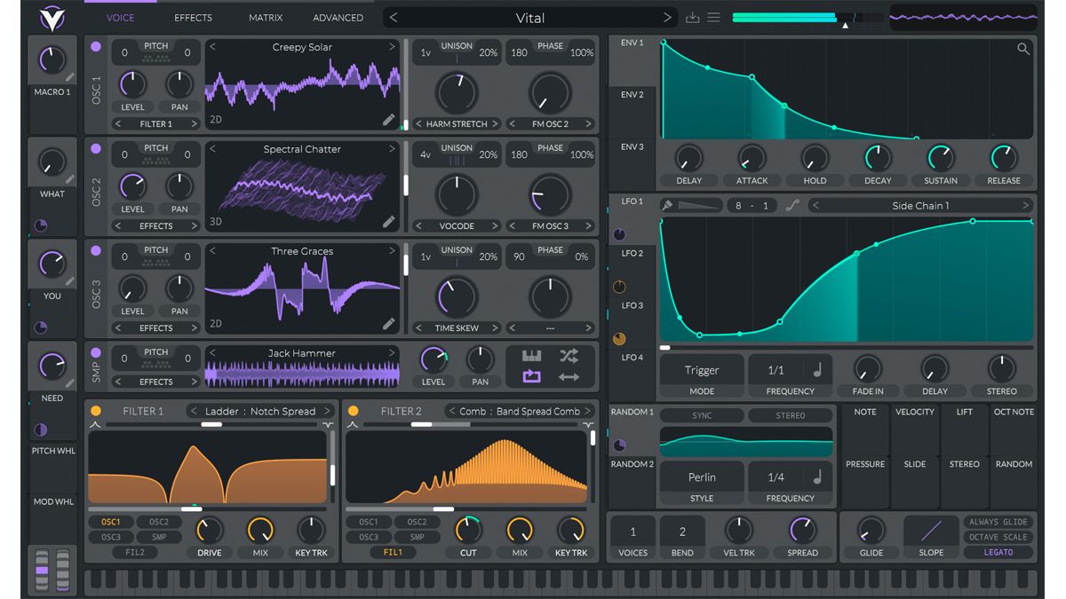 Vital Is An Eye-catching Spectral Warping Wavetable Synth Plugin That ...