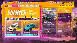 Screenshot of Forza Horizon 5 Series 18 Summer.