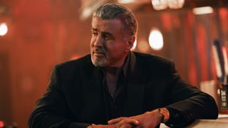 Sylvester Stallone plays mobster Dwight Manfredi in crime drama Tulsa King.