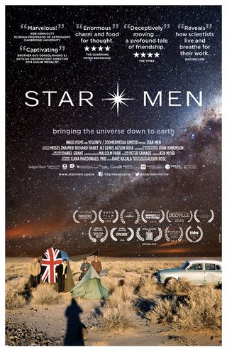Full poster for the documentary "Star Men."