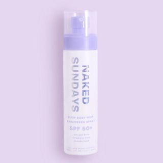 Naked Sundays SPF 50+ Glow Body Mist Sunscreen Spray