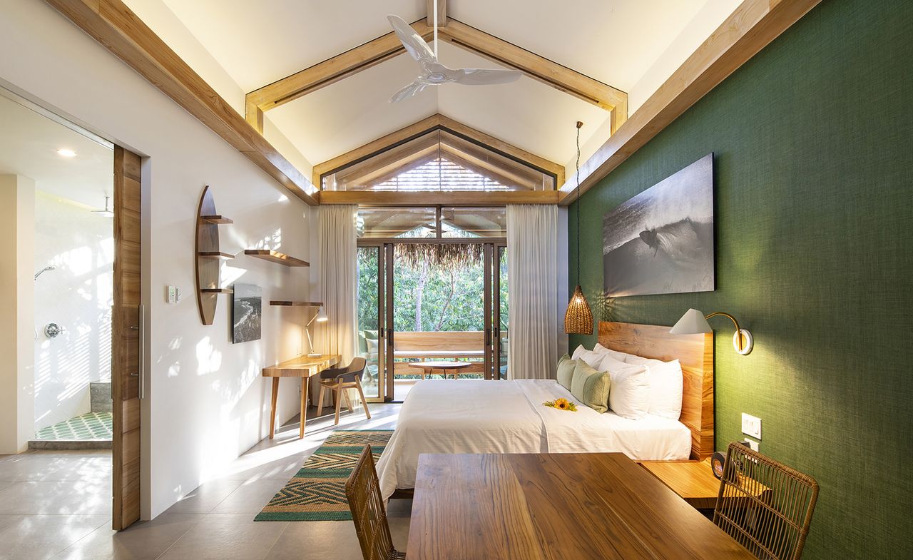 Guestroom at The Gilded Iguana hotel, Nicoya Peninsula, Costa Rica