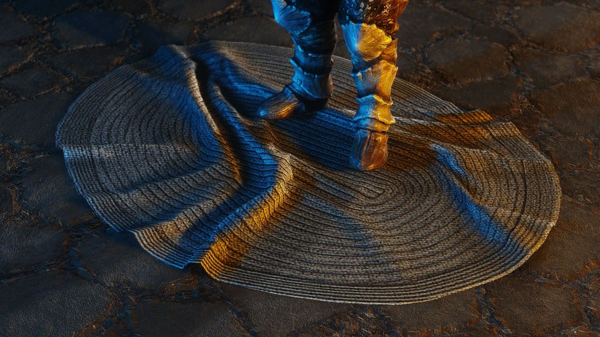 Eindelijk heeft Skyrim realistische tapijtfysica – compleet met struikelen!