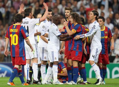 Real Madrid v Barcelona, Puyol
