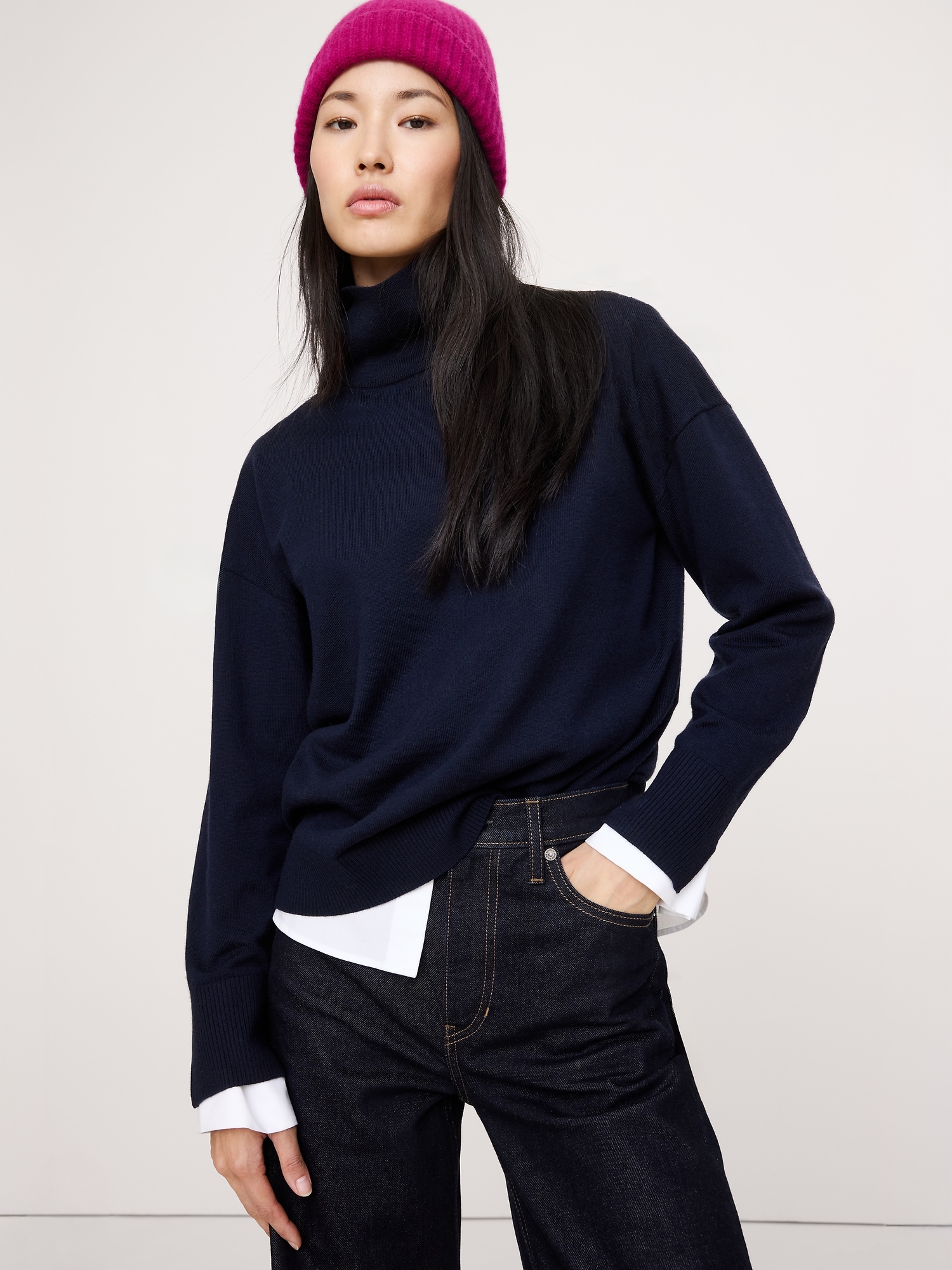 Merino Turtleneck Sweater