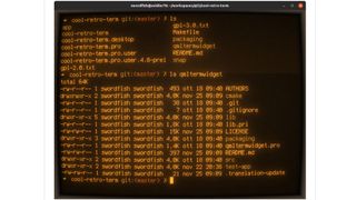 Website screenshot of Cool Retro Term