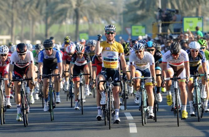 Mark Cavendish wins the final stage and overall at the Tour of Qatar