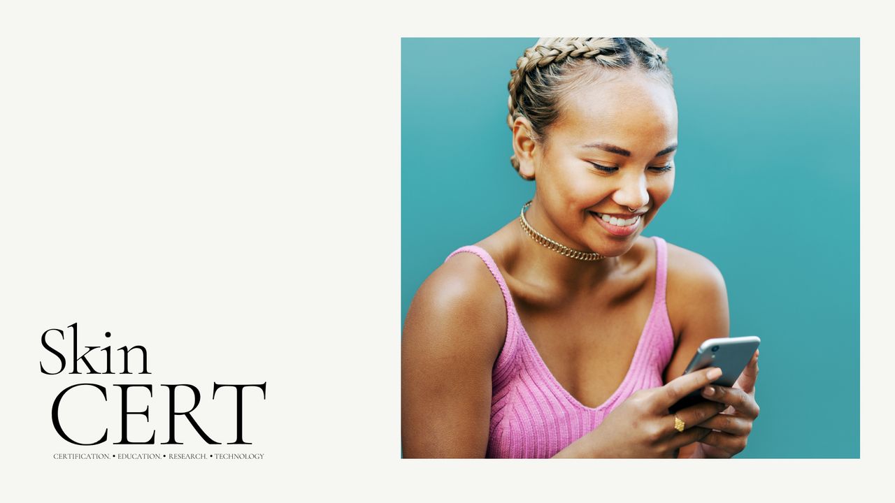 image of teen on phone Getty Images - 1197870278