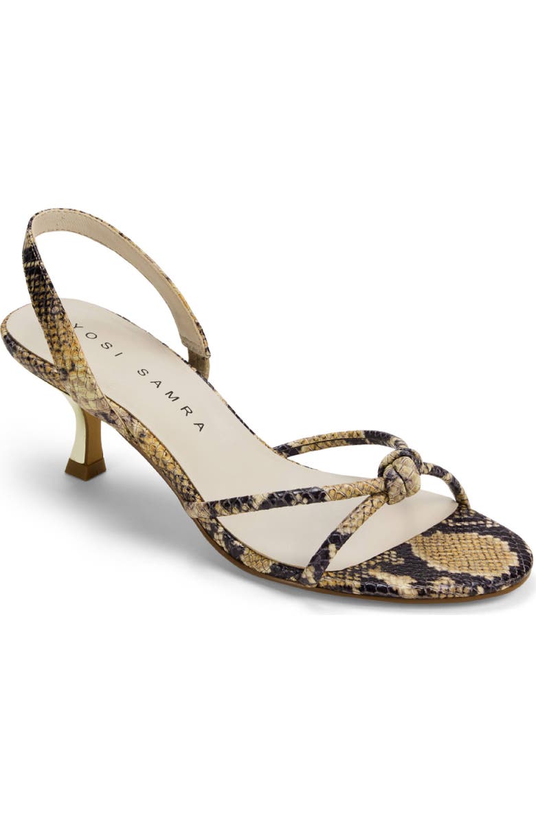 Kaia Slingback Kitten Heel Sandal