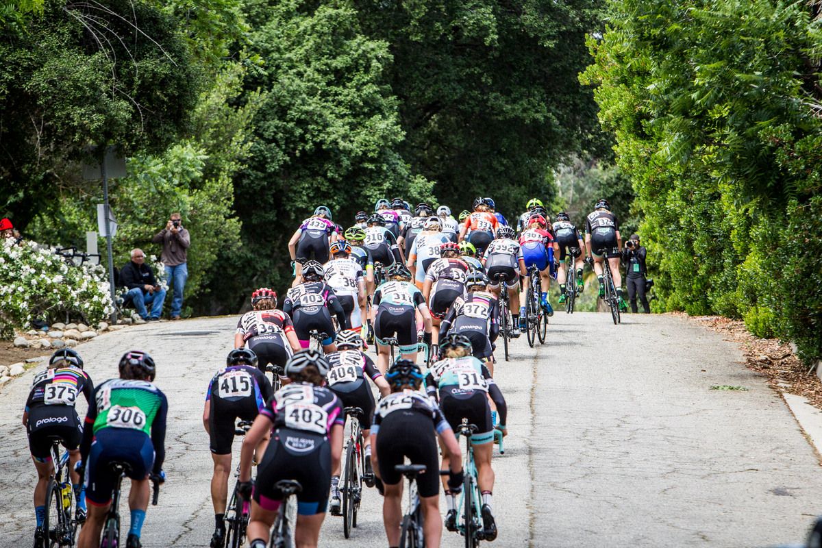 The pace is on for the peloton