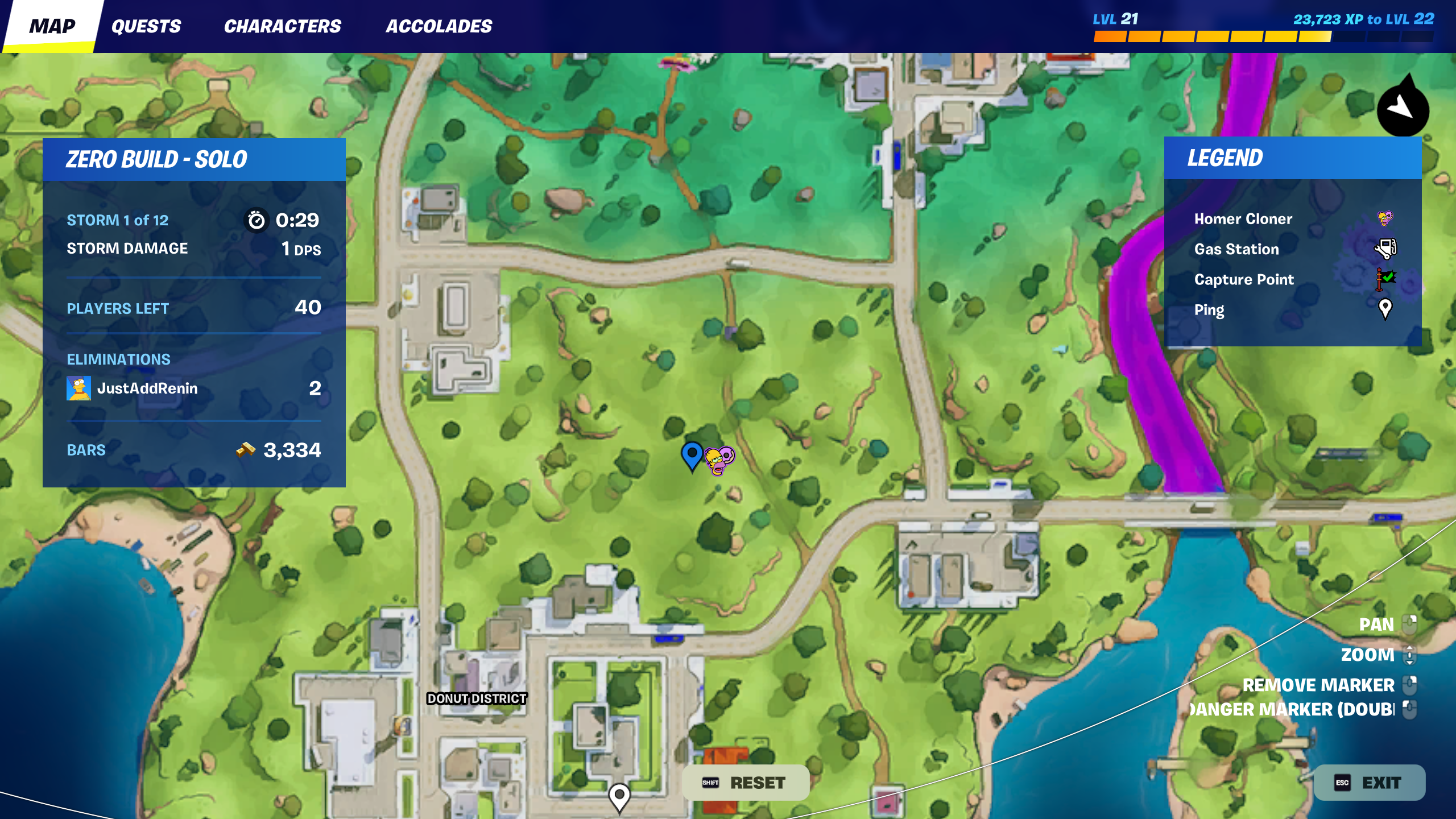 Fortnite best weapons and loadout for Simpsons mini season.