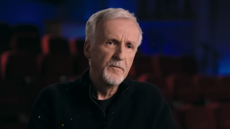 James Cameron in interview for Avatar: Fire And Ash featurette