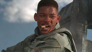 Will Smith with cigar in Independence Day