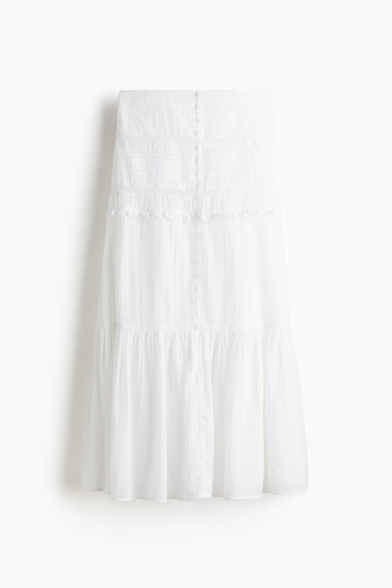Cotton Maxi Skirt