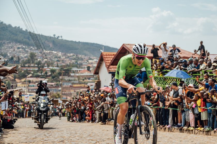 Tadej Pogacar at the UCI Road World Championships 