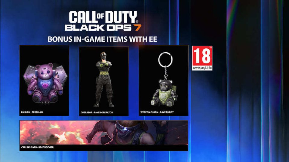 EE Black Ops 7 bonus items.