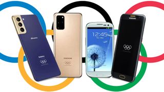 Samsung phones at the Olympics