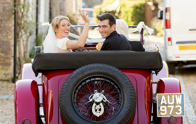 Harriet &amp;amp; Will Wedding Car